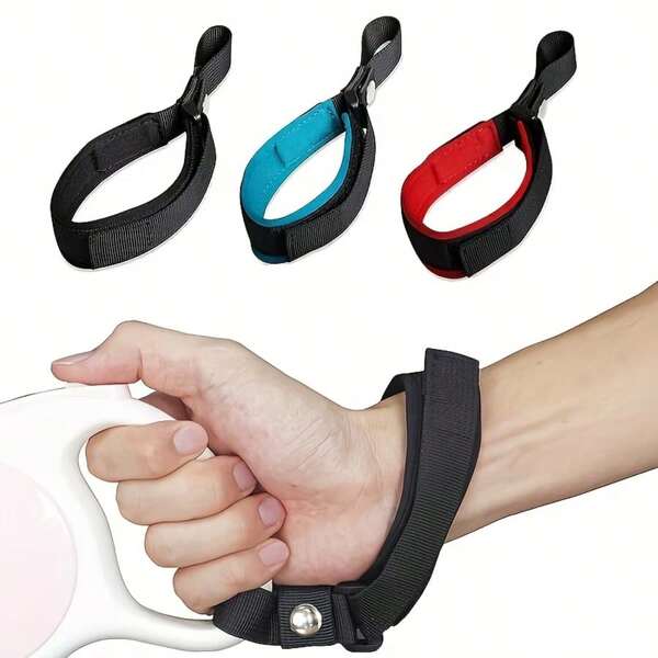 Hands-Free Dog Walking Wristband For Secure Control | Retractable Leash With Adjustable Anti-Slip Strap & Locking Clip | Soft Lining For Short-Range Walks, Free Your Hands
