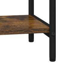 vidaXL Étagère Chêne fumé 40 x 30 x 146 cm Bois d'ingénierie - Tabac - Voir 8