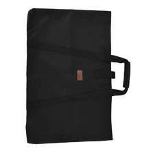 Foldable Storage Bag Made Of Waterproof Oxford Cloth With Sponge Padding. Black Multifunctional Carrying Bag For Outdoor Picnics And Travel. - Hitam - View 6