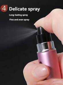 1个/2个/3个/4个/5个装 5毫升便携式迷你香水可填充喷雾瓶，配有香水泵头，适合旅行和户外使用