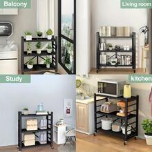 Baker's Racks - 3 Kat Siyah - Görünüm 10