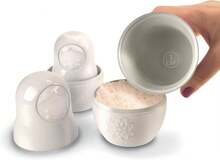 Genuine Fred M-CUPS Matryoshka Measuring Cups, Set Of 6, Russian Doll Nesting Measuring Cups, White - 白色 - 查看 4