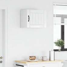 vidaXL Armoire de cuisine Blanc brillant 50 x 31 x 40 cm - Blanc - Voir 4
