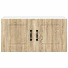 vidaXL Armoire de cuisine Kalmar Chêne Sonoma 80 x 31 x 40 cm - Tabac - Voir 6