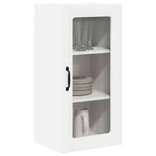 vidaXL Armoire de cuisine Blanc 40 x 31 x 80 cm Bois d'ingénierie - Blanc - Voir 3