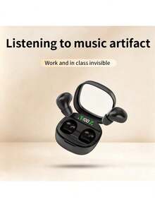 Nuevos auriculares inalámbricos invisibles mini, auriculares ultra pequeños y ocultos, tiempo de espera extra largo, con micrófono, adecuados tanto para hombres como para mujeres - MINI13X - Ver 5