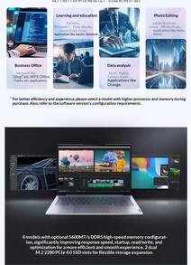 Lenovo 聯想筆記型電腦V14/瑞天14 V14-14 R5 7430U 高效能商務企業辦公室學生網課直播設計剪輯全能輕薄本 14吋高清螢幕 銳龍5 7430U - 銀色 - 查看 10