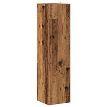 vidaXL Armadio angolare vecchio legno 33x33x132 cm in legno d'ingénierie - Castano - Visualizzare 5