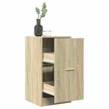 vidaXL Armoire d'apothicaire chêne sonoma 40x41x77,5cm en ingénierie - Tabac - Voir 1