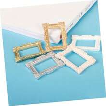 CYPNMini Marcos Para Fotos Vintage Resina 4.8X1.4 Pulgadas Portarretratos Decorativos Multicolor Para Hogar ExhibicióN Personalizada 10 PiezasFashion - 219617730 - Ver 7