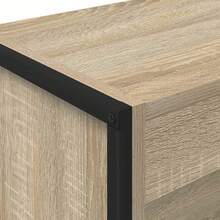 vidaXL Sonoma Bücherregal 80 x 30 x 155 cm Holzwerkstoff - Braun - Übersicht 8