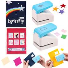 3D邮票星形压花打孔器；用于剪贴簿、日记本、纸艺、DIY卡片制作的打孔压痕工具，纸艺、剪贴簿、DIY卡片制作、艺术工艺用品 - 彩色 - 查看 11