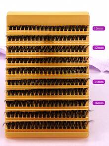 200片高容量60D自粘假睫毛，浓密自然柔软 - C - 查看 7