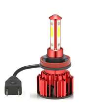 360° No Blind Spot Car LED Headlight, H7 H11 9005 9006 Waterproof, 6000K White, Omnidirectional Lighting