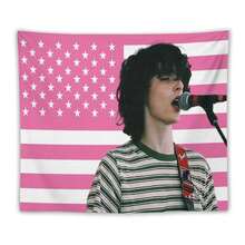 Mike Finn Wolfhard Celebrity Tapestry Thing Pink American Flag Print Stranger - Dorm Room Essential Wall Hanging For Bedroom & Living Room Decor - Nhiều màu - Xem 10