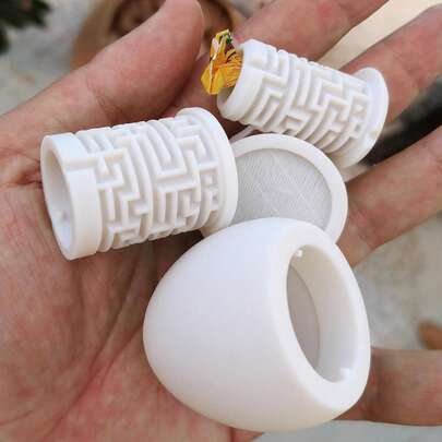 复活节彩蛋，俄罗斯套娃设计 - 迷宫拼图风格，可爱又有趣，非常适合收纳小物件