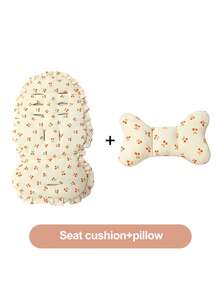 Baby Stroller Cherry Seat Pad, Armrest Cover, Pillow, Universal Baby Stroller Cooling Mat - Multicolor - View 14