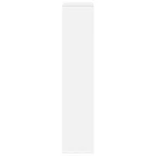 vidaXL Bibliothèque blanc 100x33x156,5 cm ingénierie du bois - Blanc - Voir 5