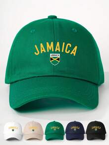 1 件印花波多黎各水洗棒球帽，可调节休闲户外太阳帽，适合春秋旅行、海滩度假、年轻人的 Y2K 风格 - 棒球帽 - 查看 15