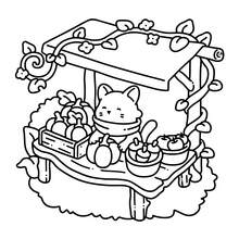 48-220g Livro de Colorir com Tons Quentes, Fofos Esquilos e Raposas, Livro de Colorir em Papel Macio, Estilo de Cura Fresco, Padrões de Raposas e Esquilos em Campo de Grama, Esquema de Cores Laranja-Marrom, Inclui Detalhes de Bolotas, Colorir para Alívio do Estresse, Adequado para Papelaria, Suprimentos Escolares, Presente Perfeito para Meninas, Temporada de Casamento, Dia das Mães - Ambientes aconchegantes - Visão 4