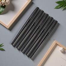 A Classic Black Metal Signature Pen/Matte Black Business Office Advertising Gel Pen/Company Promotion High-End Men's And Women's Administrative Pen/Student Calligraphy Practice Pen/Replaceable Pen Refill - Black - View 3