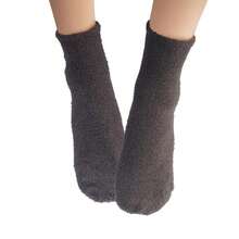 Aloe Socks, 2 Pair Per Package Black and Gray - GrisNegro - Ver 6