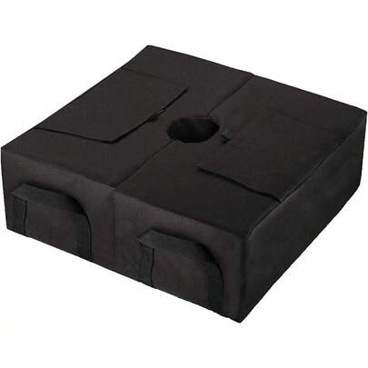 YELAIYEHAO Heavy Duty Easy Installation Fillable Umbrella Stand Holder For Outdoor Patio UmbrellasDetachable Umbrella Base Weight Bag Umbrella Weights With Large Openning For Patio Beach Outdoor