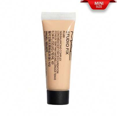  MAC Studio Fix Fluid Skin Balancing Complex Long Wear Soft Matte Makeup Foundation Mini Size 10ml - N12