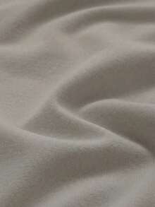 Basic Minimalist Crew Neck Double Layer Seamless Slim Fit Long Sleeve Top - Grey - View 7