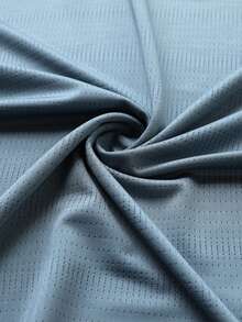 Camiseta de verano para hombre nueva para exteriores: ligera, transpirable, de moda - Neblina azul - Ver 9