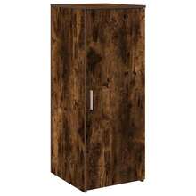 vidaXL Armadio da Parete chêne fumé 40x45x103,5 cm in legno metalmeccanico - Castano - Visualizzare 2