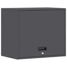 vidaXL Armadio murale per garage Antracite 60 x 40 x 53 cm - Grigio - Visualizzare 2