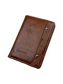 1pc Multifunctional Passport Holder & Card Case PU Leather Passport Cover Suitable For Travel School Vacation Business Unisex Essential For Women Travelers Also A Perfect Christmas Gift Travel Bag Luggage Bag Duffle Bag Overnight Bag Large Capacity Durable Travel Organizer Cruise Essential Vacation Essentials For Men Women Travel Essential Holiday Essential Travel Must Haves - Multicolor - View 10
