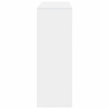 vidaXL Bibliothèque/Séparateur de pièce blanc 100x33x94,5 cm - Blanc - Voir 5