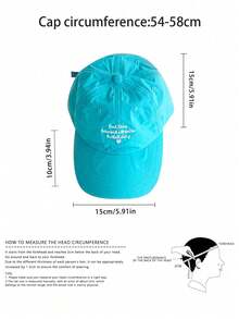 Soft Top Lightweight Quick-Dry Visor Hat, Women's Outdoor Casual Sports Couple Sun Protection Cap, Small Heart Silicone Letter Design - Quick-drying Baseball Cap - View 3
