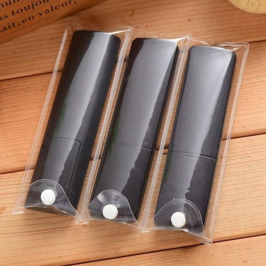 3 pièces Housse de protection transparente universelle pour télécommande - Housse anti-poussière et anti-rayures, coque transparente, convient pour les télécommandes de télévision, de climatiseur, de décodeur. Étui de protection pour la maison, le salon, la chambre à coucher. Idéal pour la Fête des femmes, les voyages, les cadeaux de mariage, Y2k, la chambre, les accessoires automobiles pour femmes, la décoration de cuisine, la décoration de cuisine, les articles ménagers, les cadeaux pour la Fête des mères, la décoration de chambre, le jardin, la décoration de cuisine, l'été, la plage, les voyages, la décoration de chambre, les jouets anti-stress, la remise des diplômes