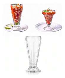 Tendencia2 Copas Chocomileras Coctelera Malteada Nieve Crisa 355 MlCalidad premium - Transparente - Ver 5