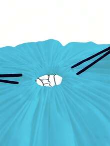 1pc Heavy Duty Laundry Bag - Extra Large Storage Bag, Suitable For College, Travel And Dorm - Fits Laundry Baskets And Dirty Clothes - Baby Blue - View 3