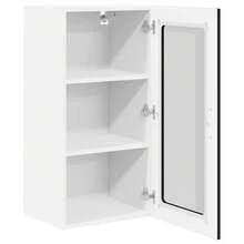 vidaXL Armadio da cucina Nero 40 x 31 x 80 cm Legno d'ingénierie - nero - Visualizzare 5
