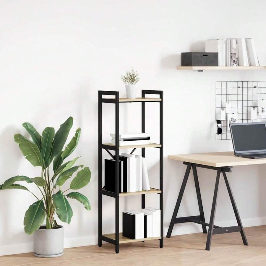 vidaXL Étagère Chêne Sonoma 40 x 30 x 85 cm Legno d'ingegneria - Castano - Visualizzare 1