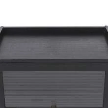 YUNRUX Storage Cabinets - Black - View 5