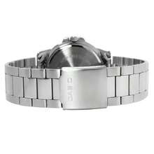 Casio 男士腕表，标准系列，剑鱼，水鬼，海洋之心，商务钢表带，蓝色表盘 - 藍色 - 查看 4