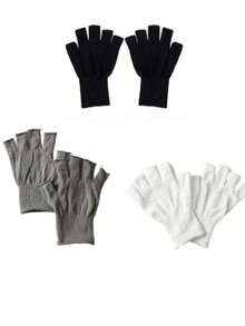 美甲灯专用防紫外线露指手套，专业凝胶美甲防紫外线手套，美甲工具，返校季，美甲用品 - 彩色 - 查看 9