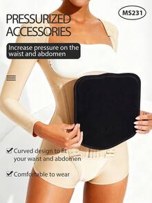 1pc Women Foam Board Flattening Tummy Control, Foam Compression Back Board, BBL Back Fat Absorbing Compression Plate, Shapewear Accessory - Multicolor - View 8