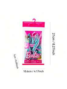 Mattel Barbie Doll Fashion Outfit Set, Includes 1 Stylish Outfit And Accessories - HYV21 - View 8