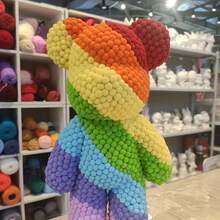 600个1厘米超弹力绒球，多色绒球工艺球，适用于圣诞节、情人节、婚礼、派对和家居装饰，DIY礼品制作材料 - 彩色 - 查看 6