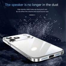 Hadaasi 1 st grönt elektropläterat hårt skal med transparent linsfilm, hög transparens PC, anti-gulning, heltäckande, fallskydd med dammnät, lätt och smalt telefonskal kompatibelt med 17 Pro/17 Pro Max, Apple Air, 17/16 Pro/16 Pro Max/16 Plus/16/15 Pro/15 Pro Max/15 Plus/15/14 Pro/14 Pro Max/14 Plus/14/13 Pro/13 Pro Max/13/12 Pro/12 Pro Max/12/11 Pro Max/11/11 Pro/XS Max/XR/XS - Grön - Visa 9