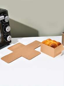 Double-Sided Silicone Coated Baking Parchment Paper - Made From Virgin Wood Pulp, Heat-Resistant, Non-Stick, And Oil-Proof, Making It An Ideal Liner For Bread Baking Pans. - Multicolor - View 5