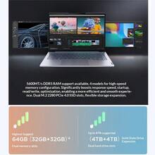 Lenovo 聯想筆記型電腦V14/瑞天14 V14-14 R5 7430U 高效能商務企業辦公室學生網課直播設計剪輯全能輕薄本 14吋高清螢幕 銳龍5 7430U - 銀色 - 查看 3