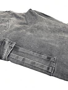 NIUYUNHENGTONG 男士时尚休闲街头多口袋牛仔裤